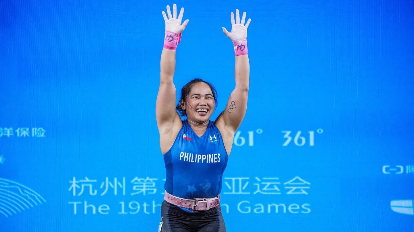 Olympic gold medalist Hidilyn Diaz reaches another milestone in weightlifting journey